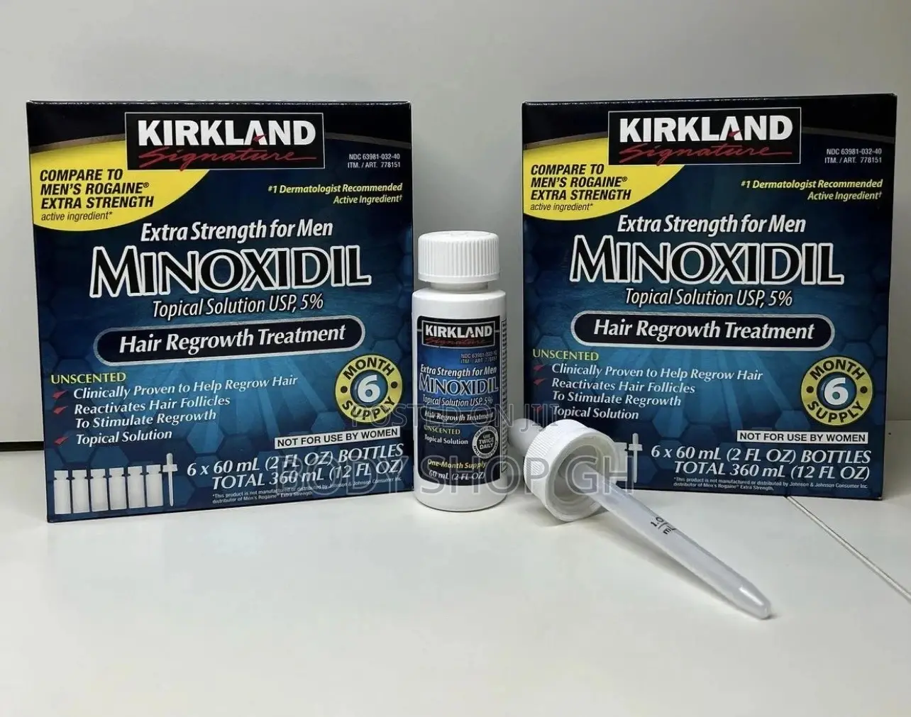 Undiluted Kirkland Minoxidil -Full Pack(Sealed and Original)