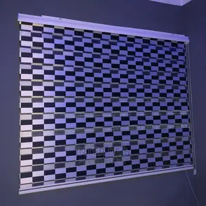 Beautiful Black and White Zebra Blinds