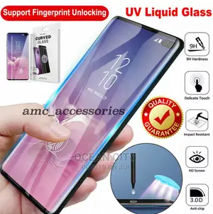 UV Glue Tempered Glass for Samsung Phones