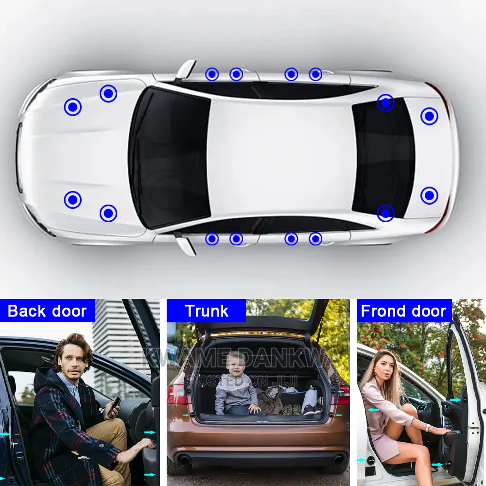 Universal Car Door, Bonnet and Trunk Shock Absorbers 4x
