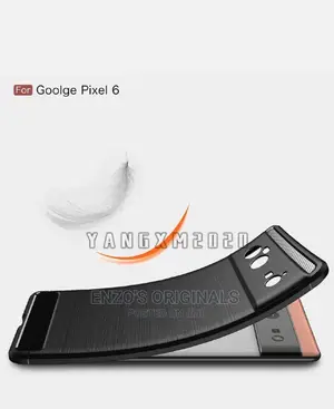 Google Pixel 6 6 Pro Carbon Fiber Case Black