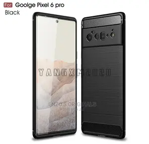 Google Pixel 6 6 Pro Carbon Fiber Case Black