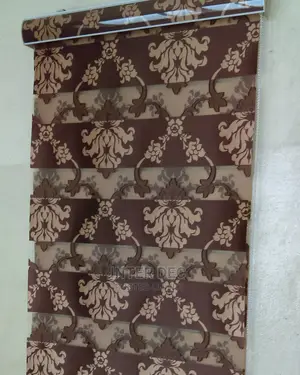 Beautiful Flower Design Blinds Curtains
