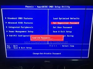 Bios Password Cracker/Remover
