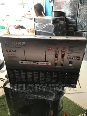 Shure Ugx9 Ii Cordless Microphone