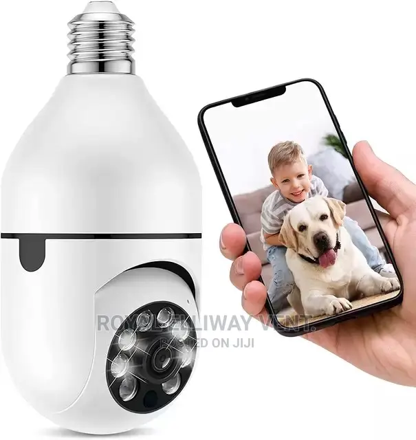 3mp Cctv Light Bulb Ptz Camera 1080p