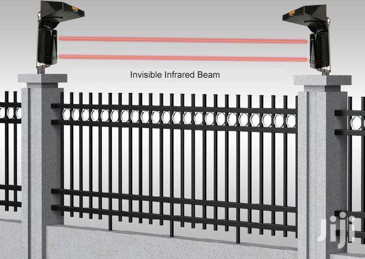 Wireless Solar Powered Infrared Perimeter Security Beam Detectors