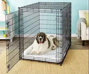 36 Inches Metallic Dog Cages