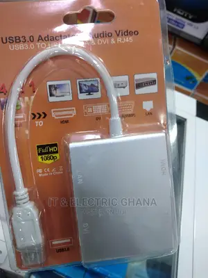 USB 3.0 to Hdmi/Vga /Dvi /Lan Adapter
