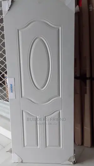 Bedroom Metal Plated Wooden Door+Frame+Locks All Accesory