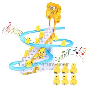 Kids Duck Stair Climbing Competition