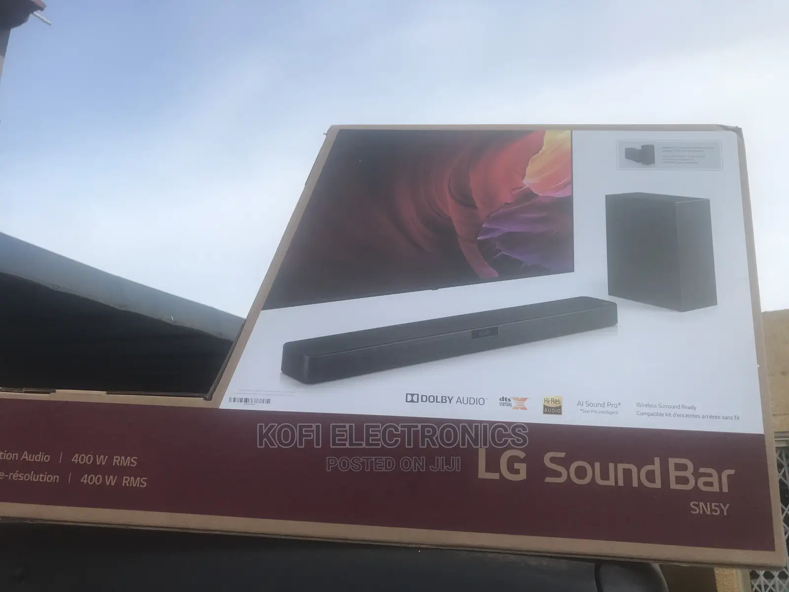 On Sale LG SN5Y 400W 2.1 Channel DTS Virtual: X Soundbar