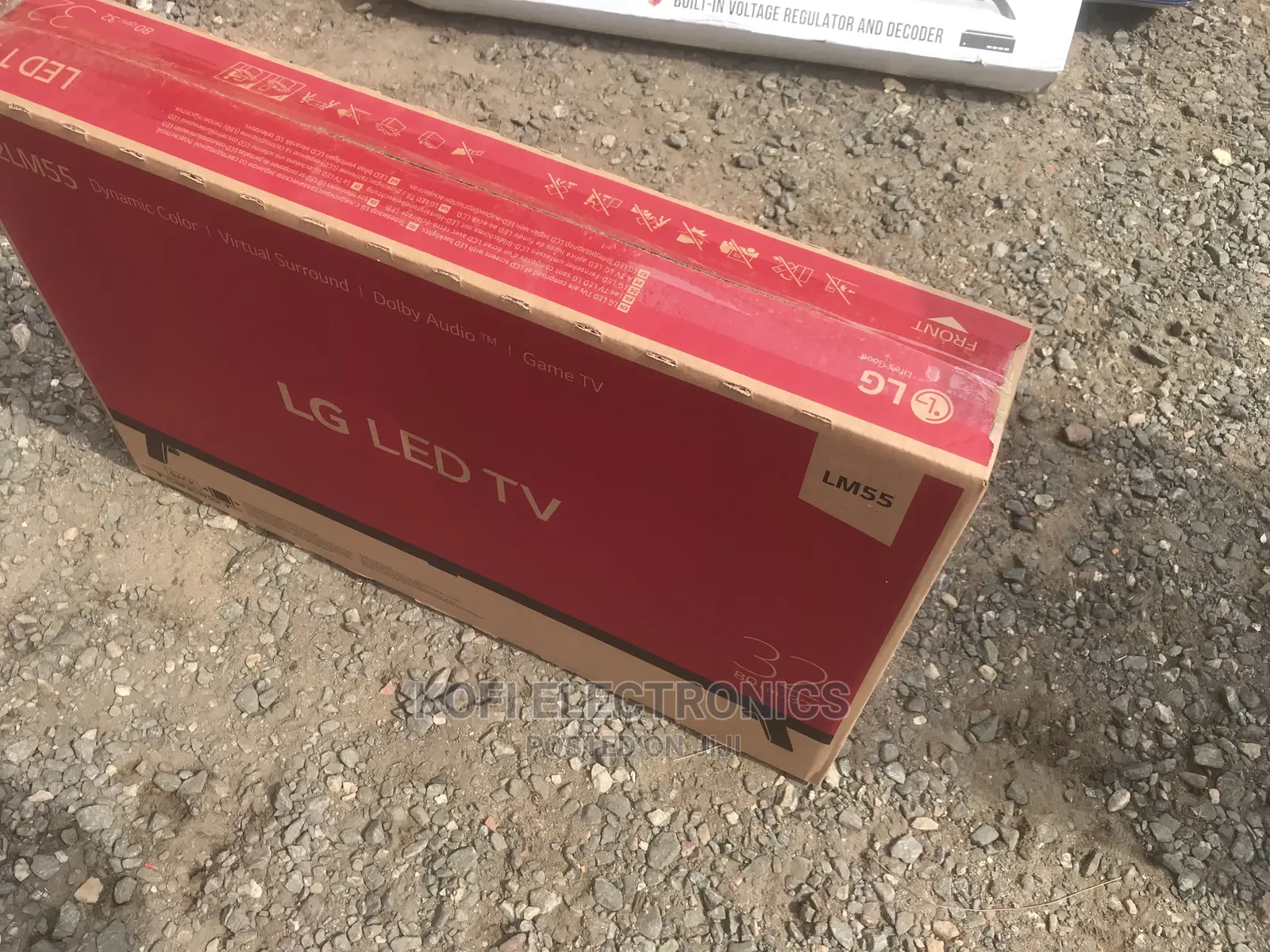 New Level Full Hd Lg 32 Inch Tv (32lm550) - Fresh In Box