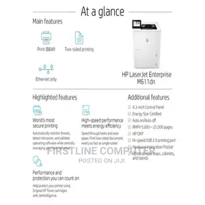 HP Laserjet Enterprise M611dn