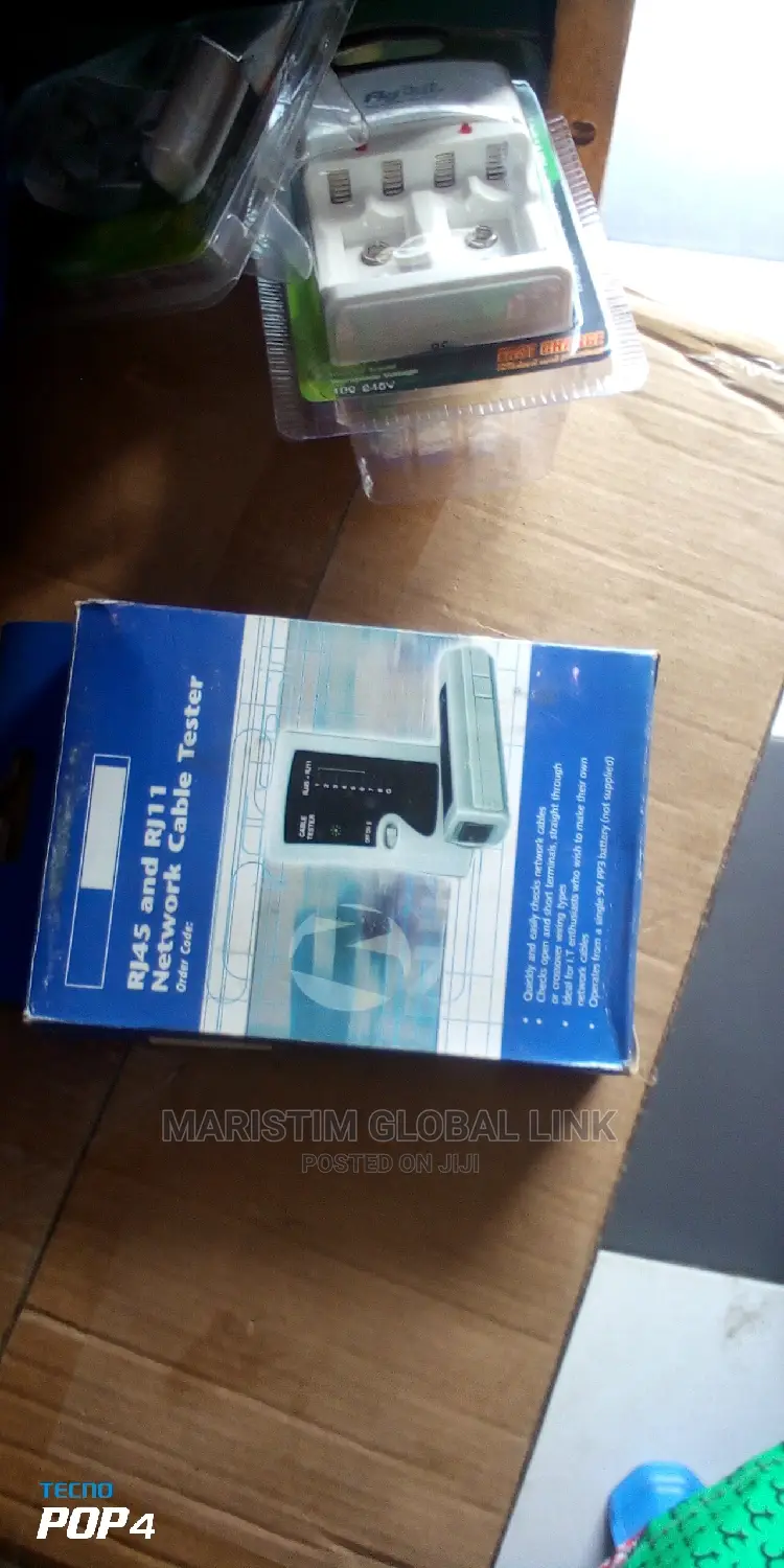 Rj45 and Rj11 Network Cable Tester