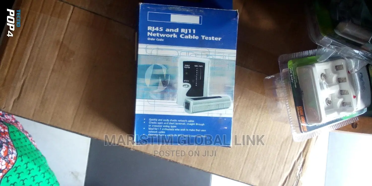 Rj45 and Rj11 Network Cable Tester