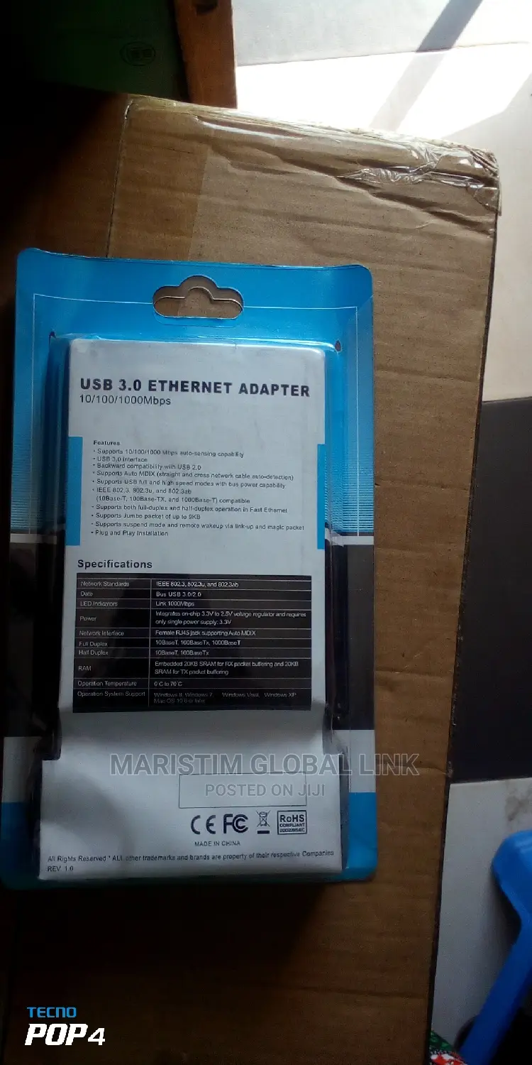 USB 3.0 Ethernet Adapter