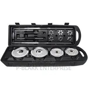 50kg Chrome Barbell and Dumbbell Set