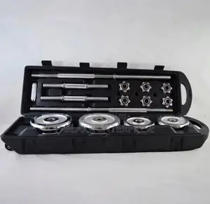 50kg Chrome Barbell and Dumbbell Set
