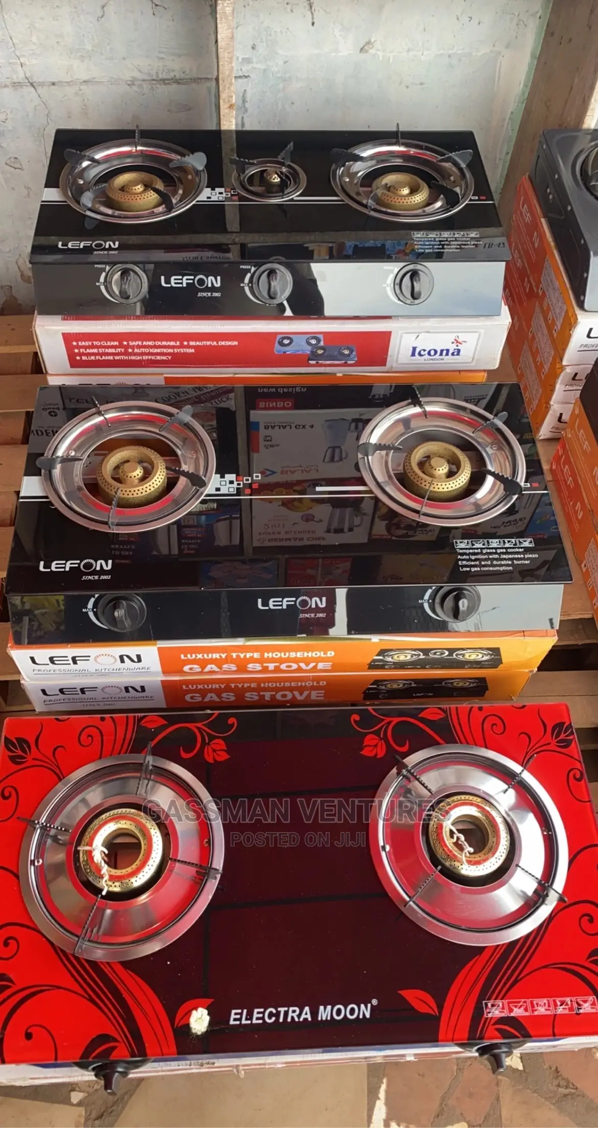 Glass Stove