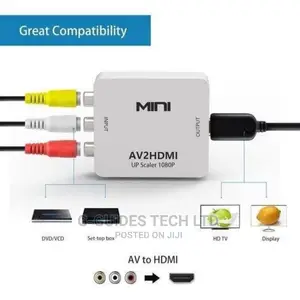 AV to HDMI Converter, AV to HDMI Adapter