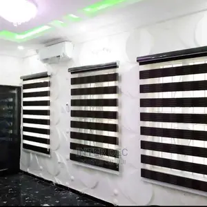 Black Zebra Blinds Curtains for Your Living Room
