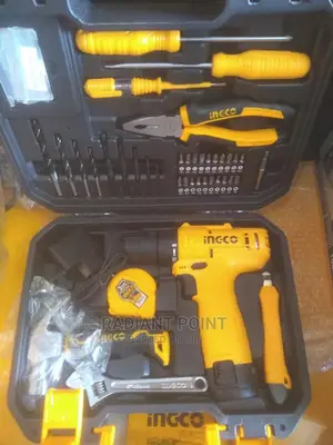 Ingco 81pcs Tool Set Cordless Drill