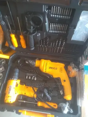Ingco 108 Tools Pcs Set Drill