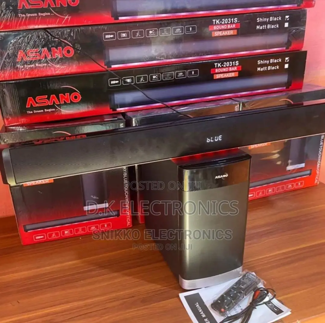 2026 Big Bass Asano Soundbar Speaker