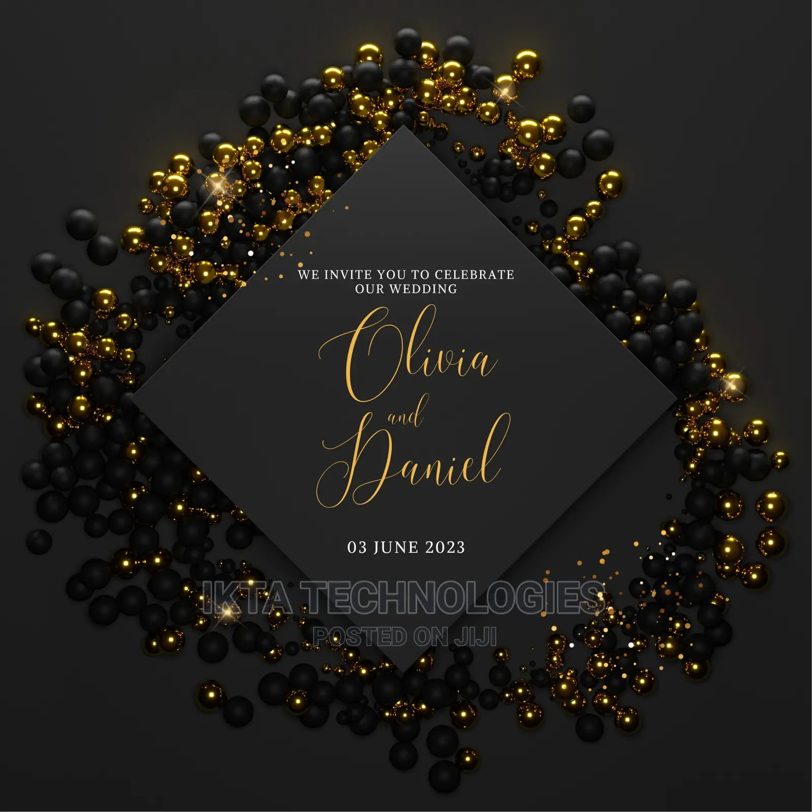 Amazing Memorable Wedding Invitation Card Design