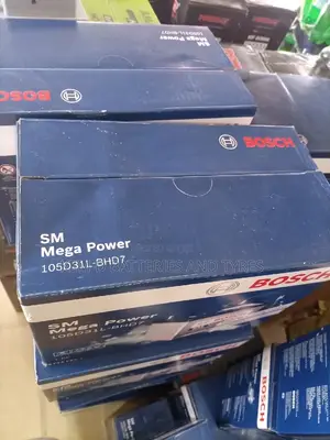 17 Plates Bosch Battery - Original - 105D31L 105D31R 90ah 12