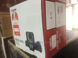 Canon EOS M50 Mark II Mirrorless Camera With 15-45mm Lens