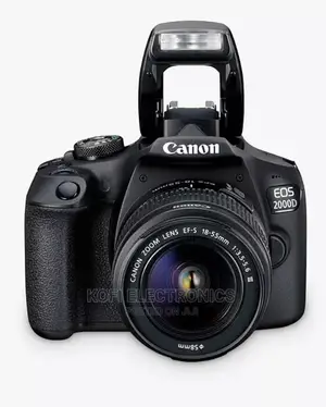 Canon Eos 2000d Digital Slr Camera With 18-55mm Iii Dc Lens