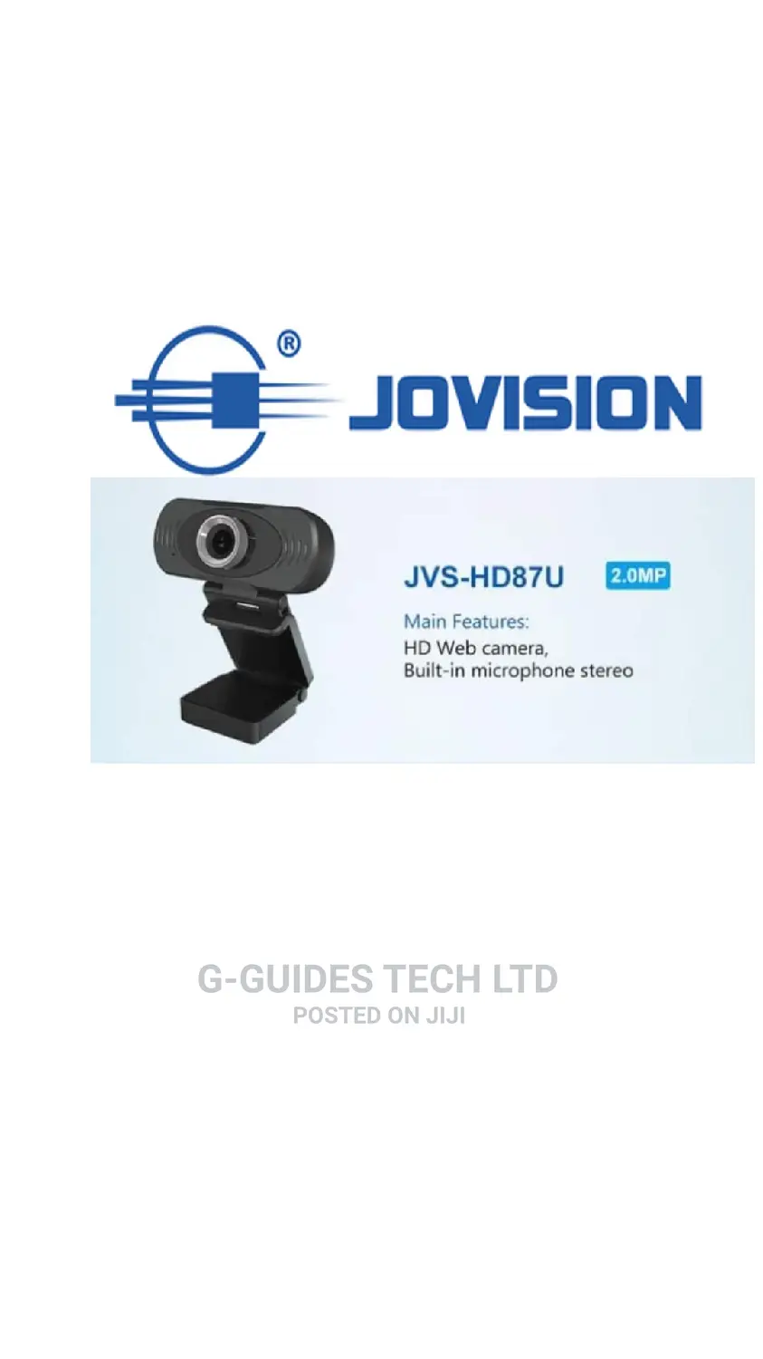 Jovision 2mp Hd Webcam Camera JVS-Hd87u