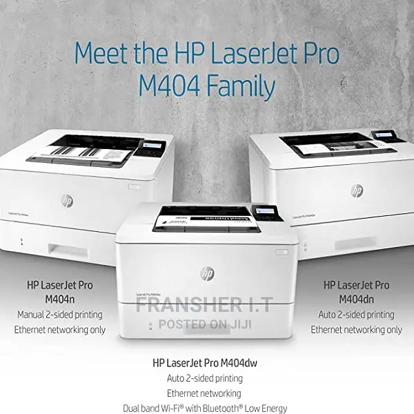 HP Laserjet M404dw Monochrome Printer Only With Wireless