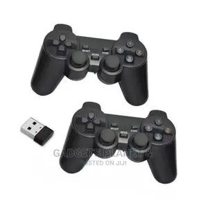 Usb Twin Wireless Vibration Controllers - Black