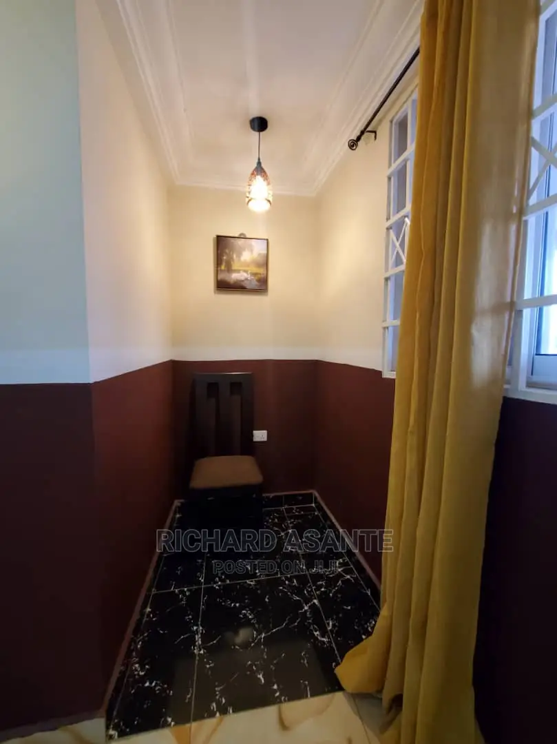 Exctv Bedroom With Kitchen, Heater in Bathroom at Pokuase