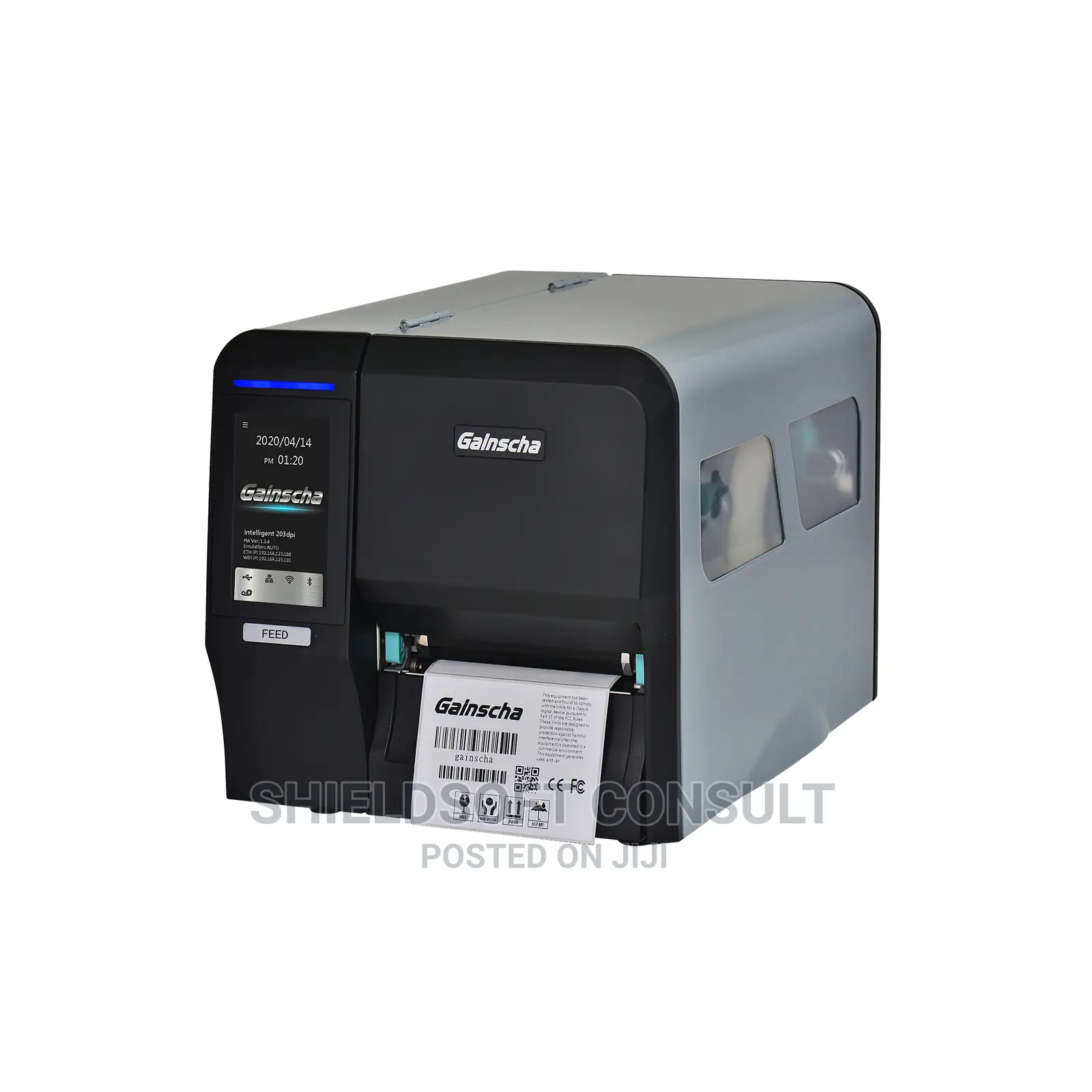 Industrial Barcode Label Printer[Lcd Screen]-Shipping Label