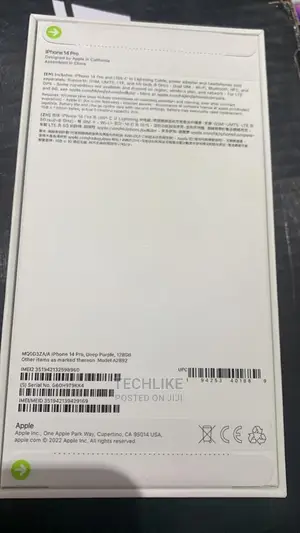 New Apple iPhone 14 128 GB Black