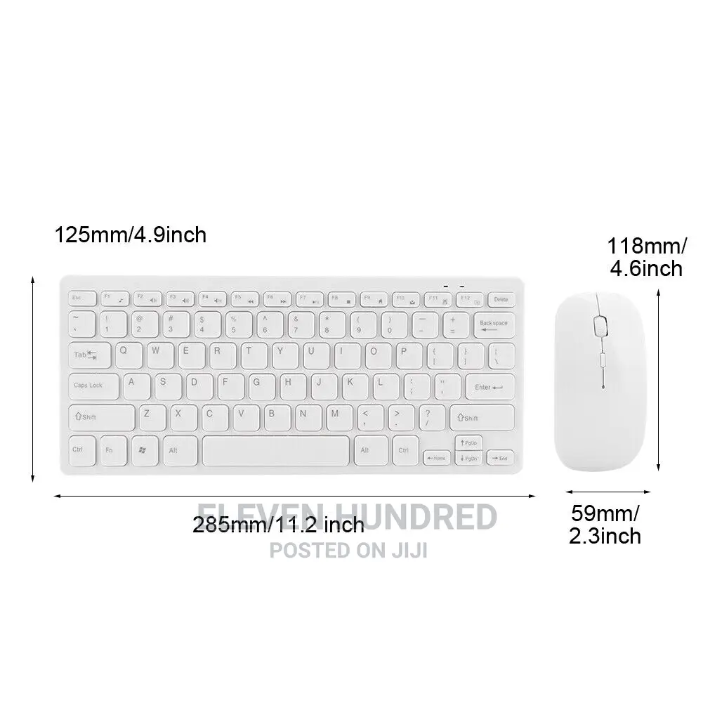 Wireless Keyboard Mouse Set