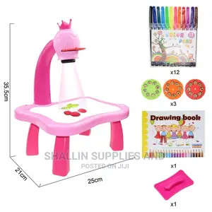 Kids Projector Painting Table