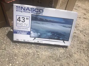 Nasco Nas-b43fb Digital Satellite Hd Led Tv – 43′′ Black