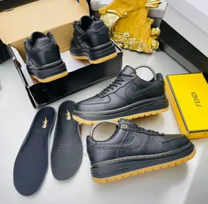 Nike Air Force 1 Luxe Black Gum