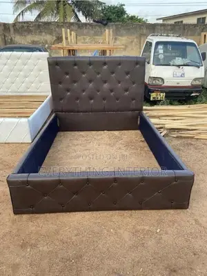 Brand New Dark Brown Double Bed Frame for Sale