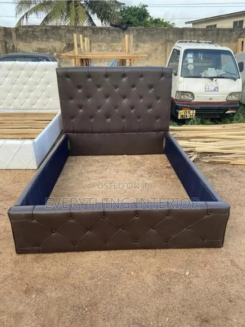 Brand New Dark Brown Double Bed Frame for Sale