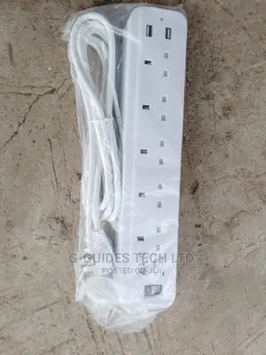Apc Extension Board With Surge Protector 5 Outlets 2usb Port