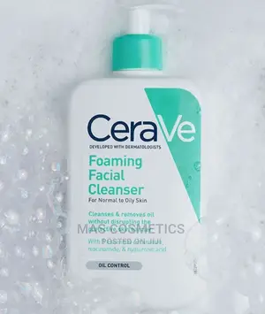 Cerave Foaming Facial Cleanser for Oily Skin-12oz