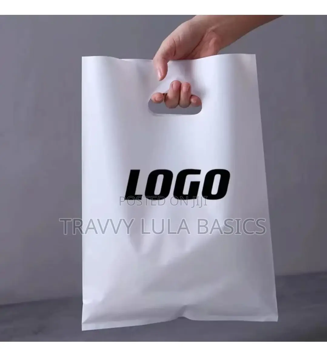 New Shopping Die Cut Bags-Glossy