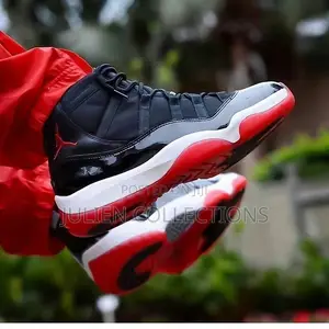 Jordan 11 Retro Mirror Black and Red