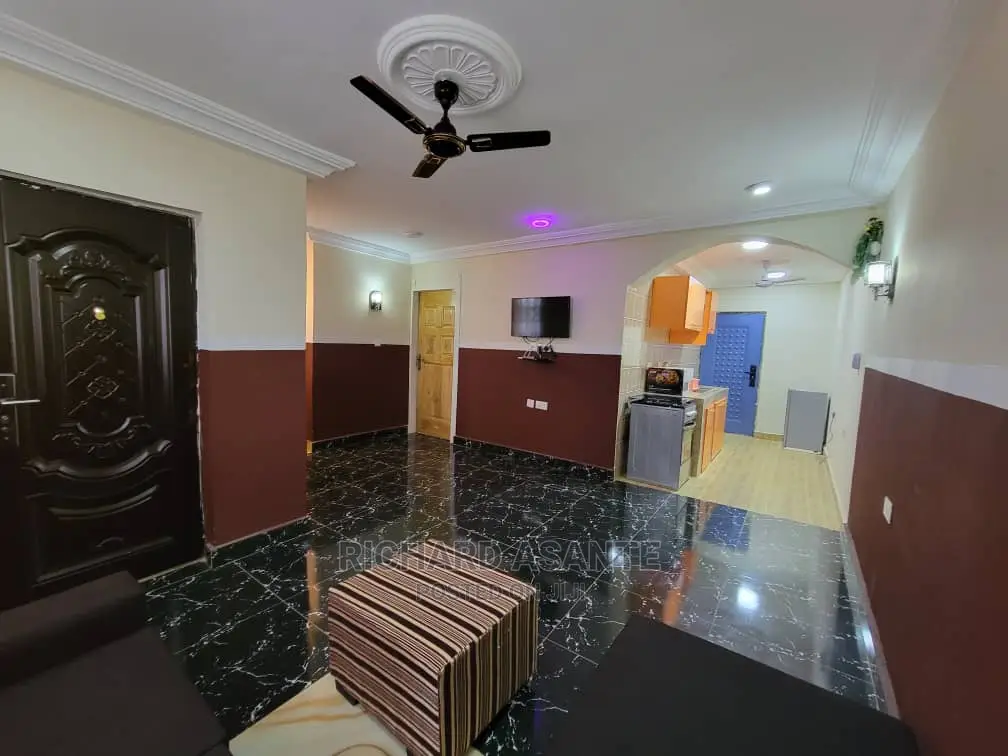 One Bedrm Full Apartment With Water Heater at Pokuase-Fise